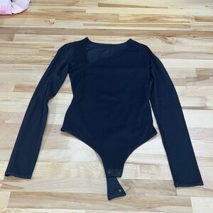 Lululemon Black Retro bodysuit